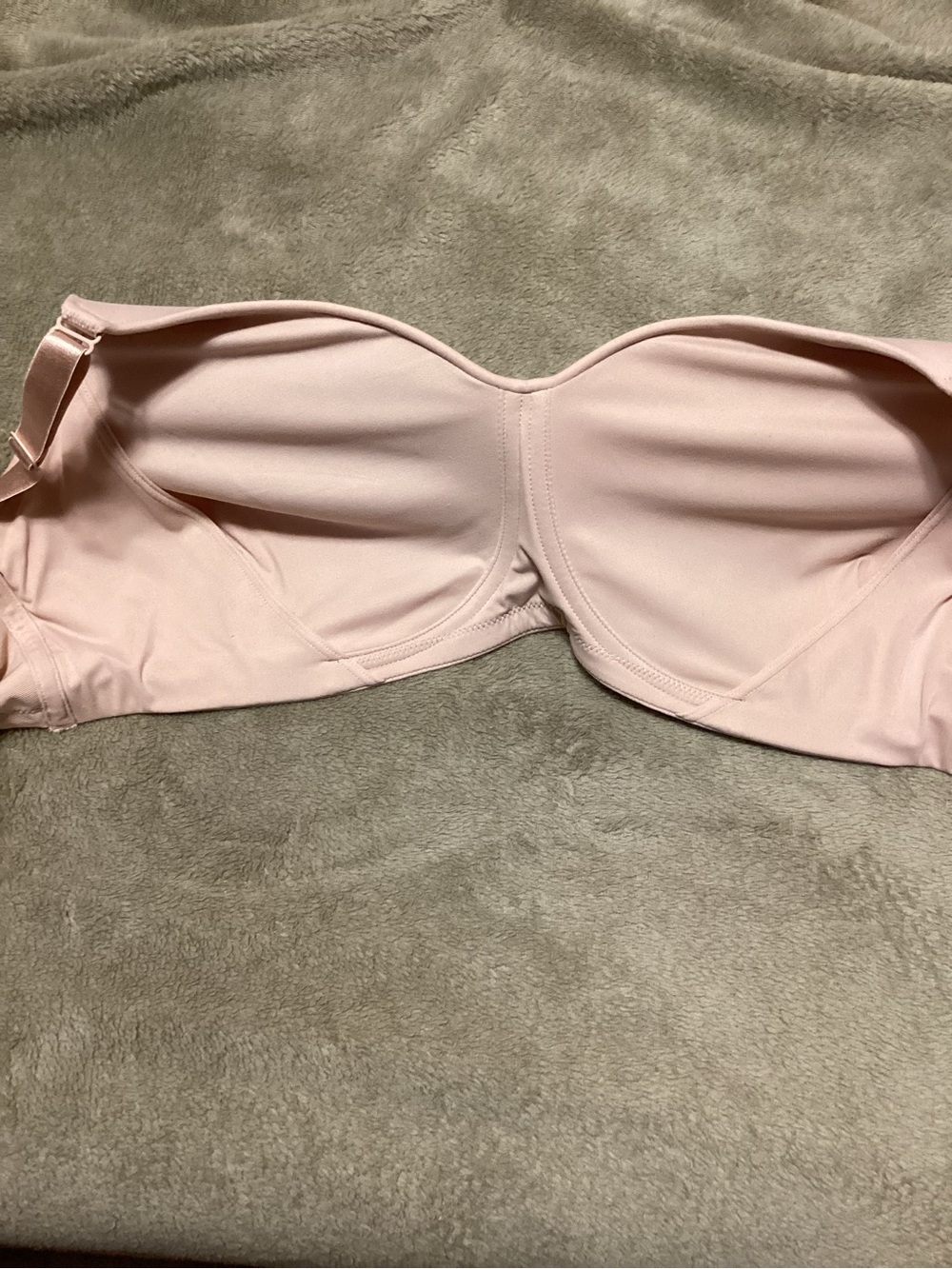 Torrid Light Tan Seamless T-Shirt Bra, wireless, NWT, size 38DD - Picture 5 of 5